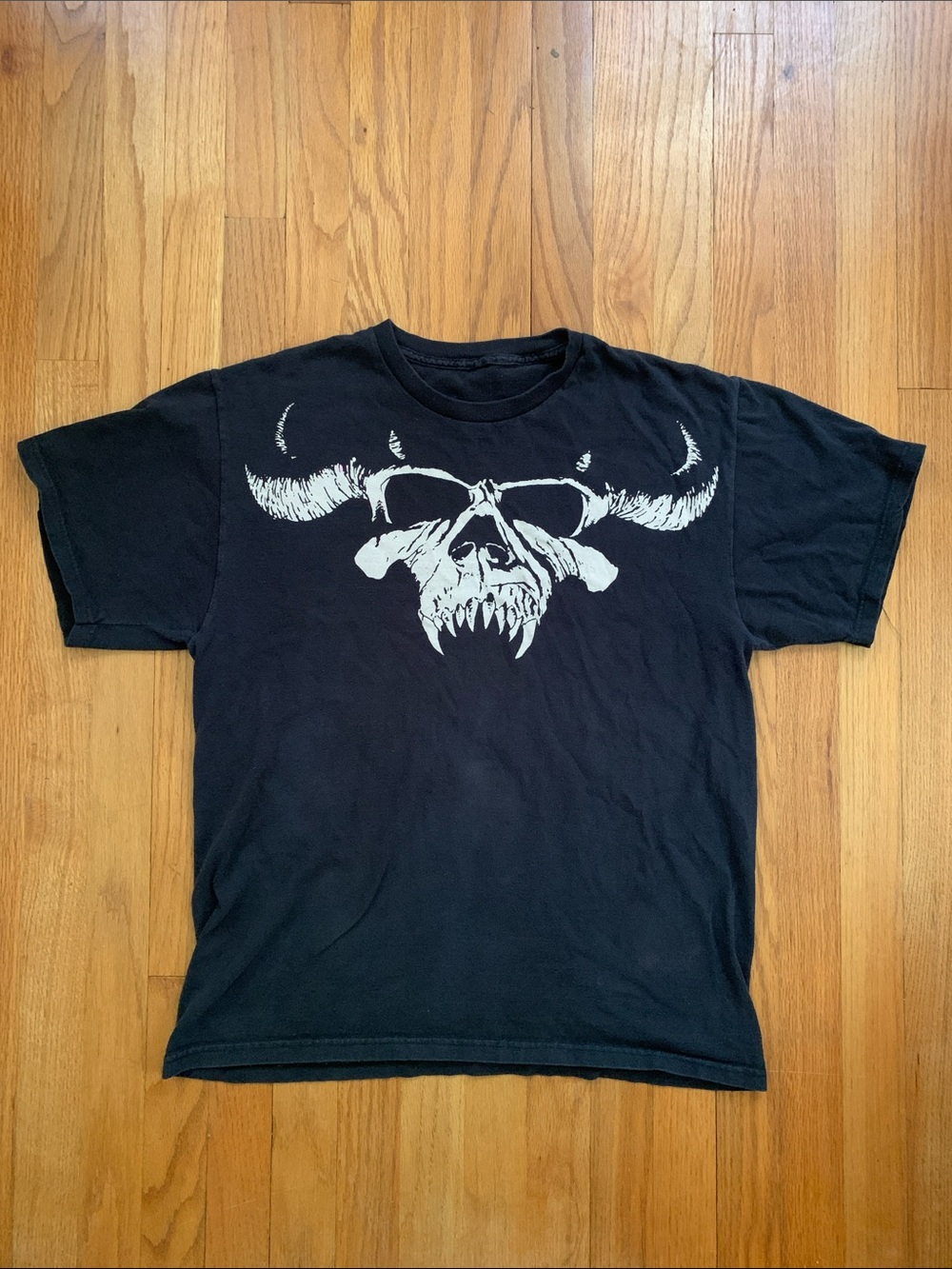 Vintage 2005 Danzig Skull Short-Sleeve T-Shirt - Men's Medium